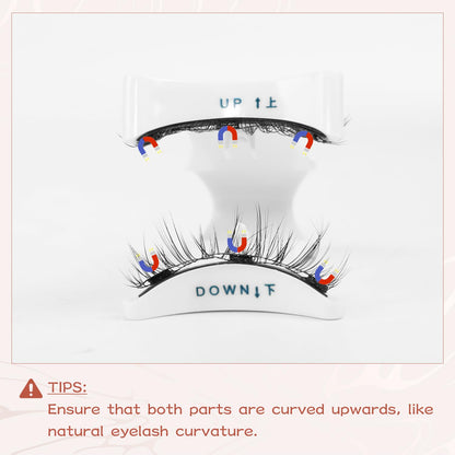 Magnetic Eyelashes,Magnetic Eyelashes with Applicator,Reusable Magnetic Lashes No Glue Needed Magnetic Eyelashes without Eyeliner Cat Eye Natural Look Magnetic Eyelashes Magnetic Lashes